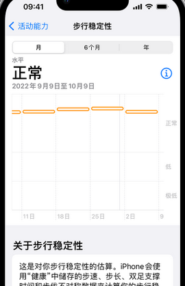 南桥镇iPhone手机维修如何在iPhone开启'步行稳定性通知'