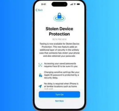南桥镇苹果授权维修店分享被盗设备保护功能开启方法