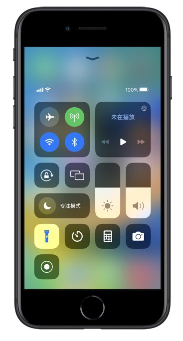 南桥镇苹果14维修分享苹果iPhone 14 Pro手电筒开启方法 